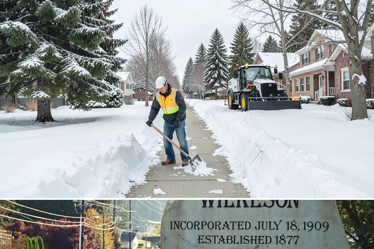 Slip Hazard Treatment in Wilkeson, Pierce County, WA - Slip hazard treatment is in steady demand from November through February whenever Puget Sound daytime melt refreezes into...