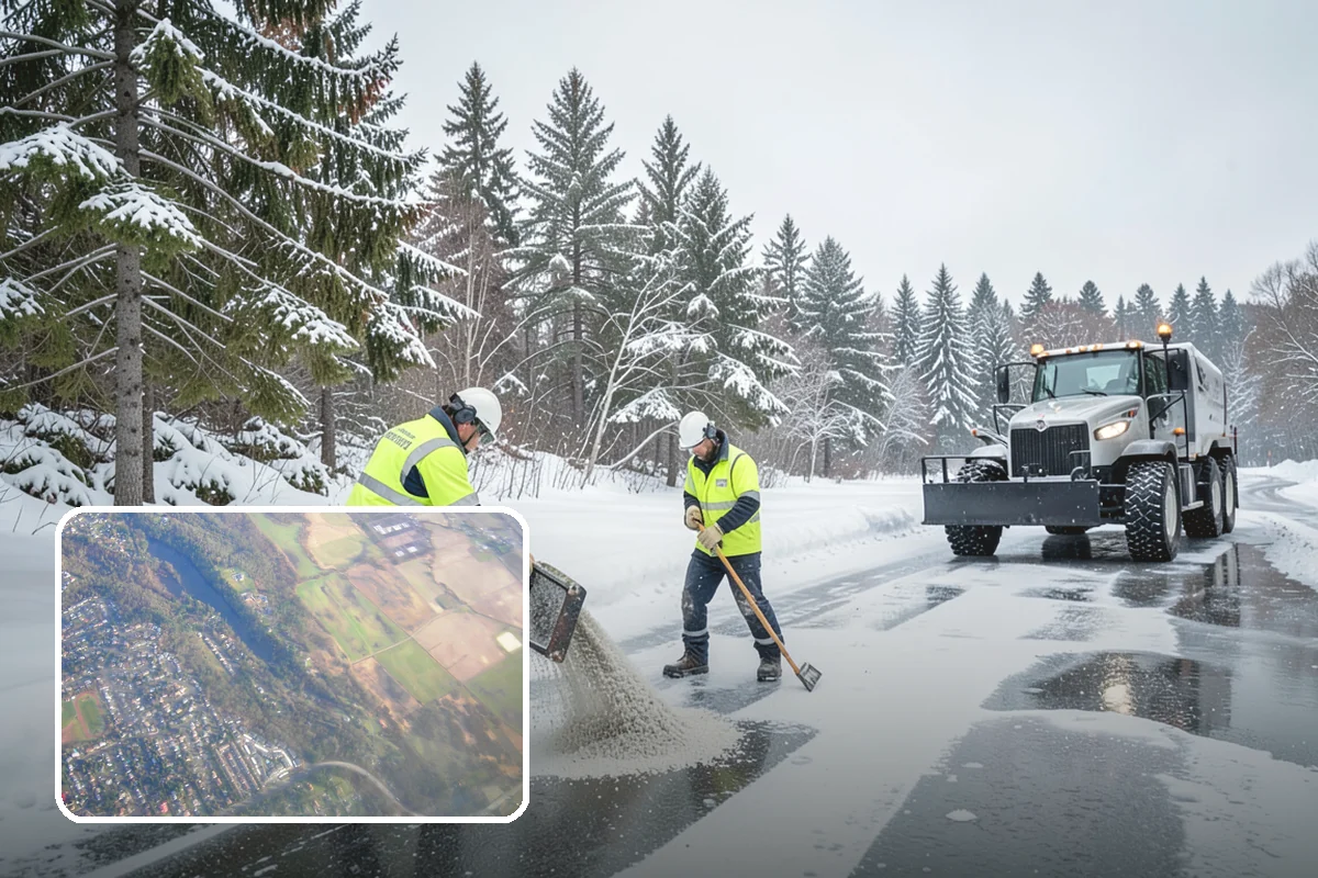 Slush Removal in Algona, King County, WA - Removal of waterlogged slush before it tracks indoors or refreezes