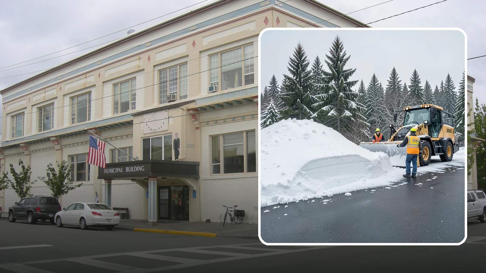Slush Removal in Anacortes, Skagit County, WA - We remove the messy slush that forms when Western Washington snow meets our marginal freezing temperatures.