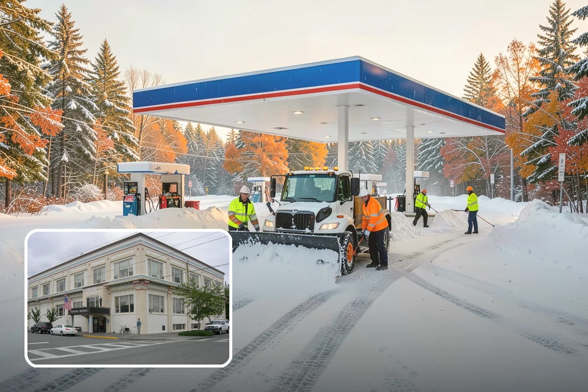 Slush Removal in Anacortes, Skagit County, WA - Removal of waterlogged slush before it tracks indoors or refreezes