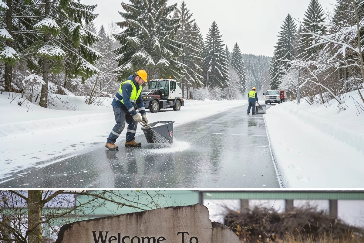 Slush Removal in Buckley, Pierce County, WA - Slush removal is most frequent from November through February whenever snow falls onto pavement warm enough to partly melt it.