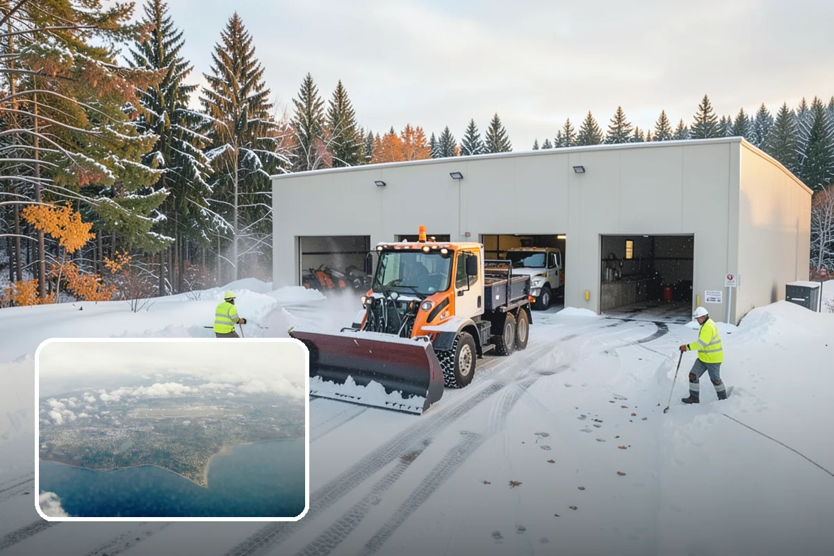 Slush Removal in Burien, King County, WA - Removal of waterlogged slush before it tracks indoors or refreezes