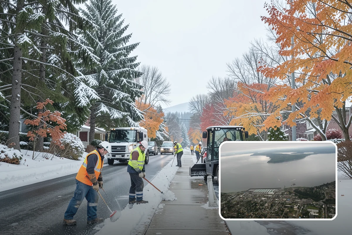 Slush Removal in Des Moines, King County, WA - Removal of waterlogged slush before it tracks indoors or refreezes