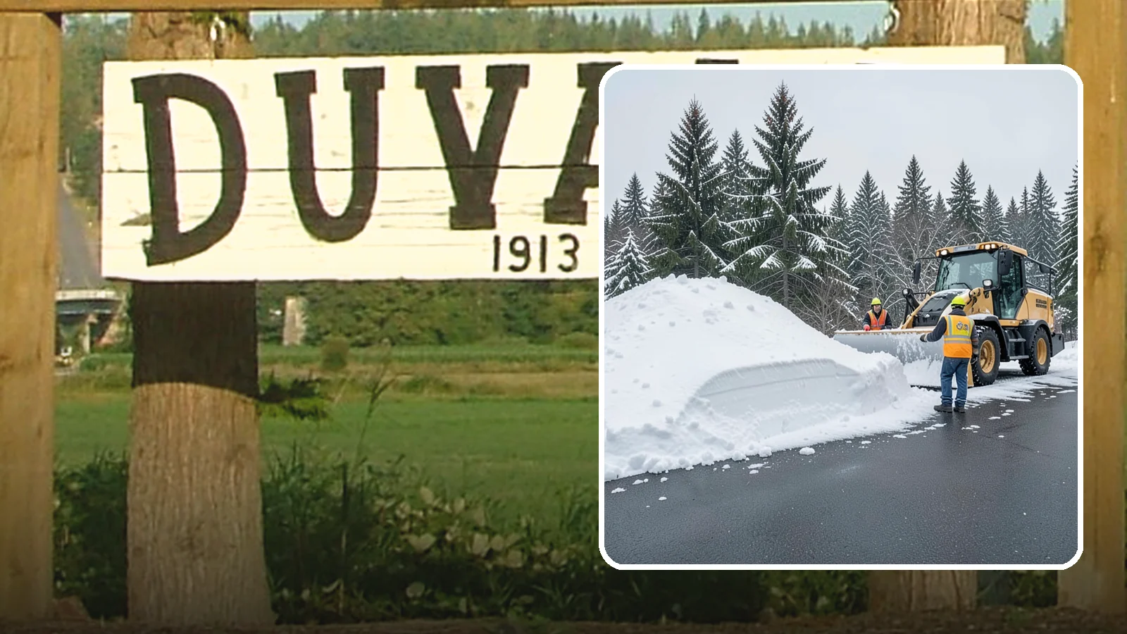 Slush Removal in Duvall, King County, WA - We remove the messy slush that forms when Western Washington snow meets our marginal freezing temperatures.