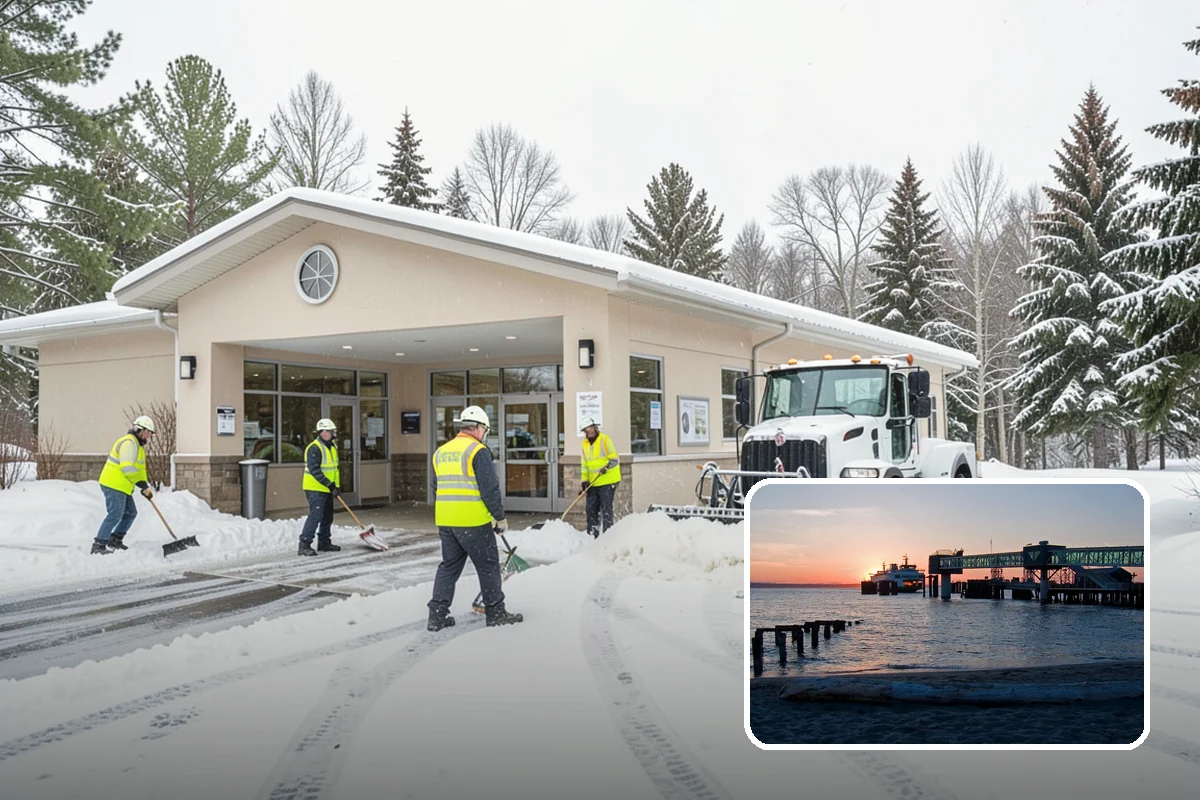 Slush Removal in Edmonds, Snohomish County, WA - Removal of waterlogged slush before it tracks indoors or refreezes