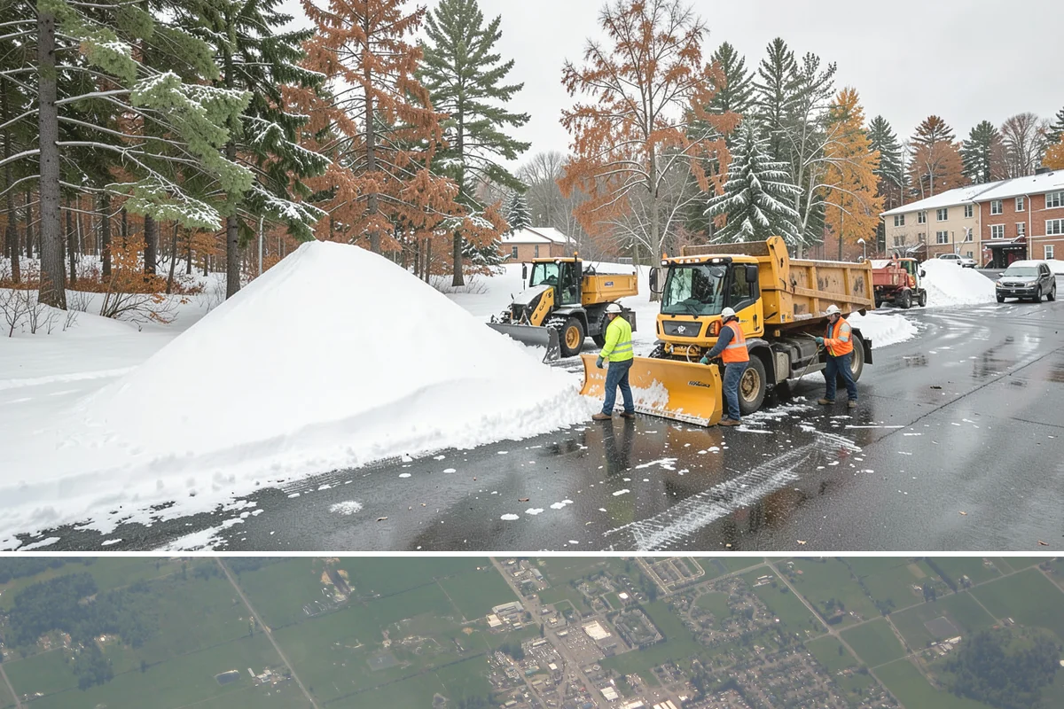 Slush Removal in Enumclaw, King County, WA - Slush removal is most frequent from November through February whenever snow falls onto pavement warm enough to partly melt it.