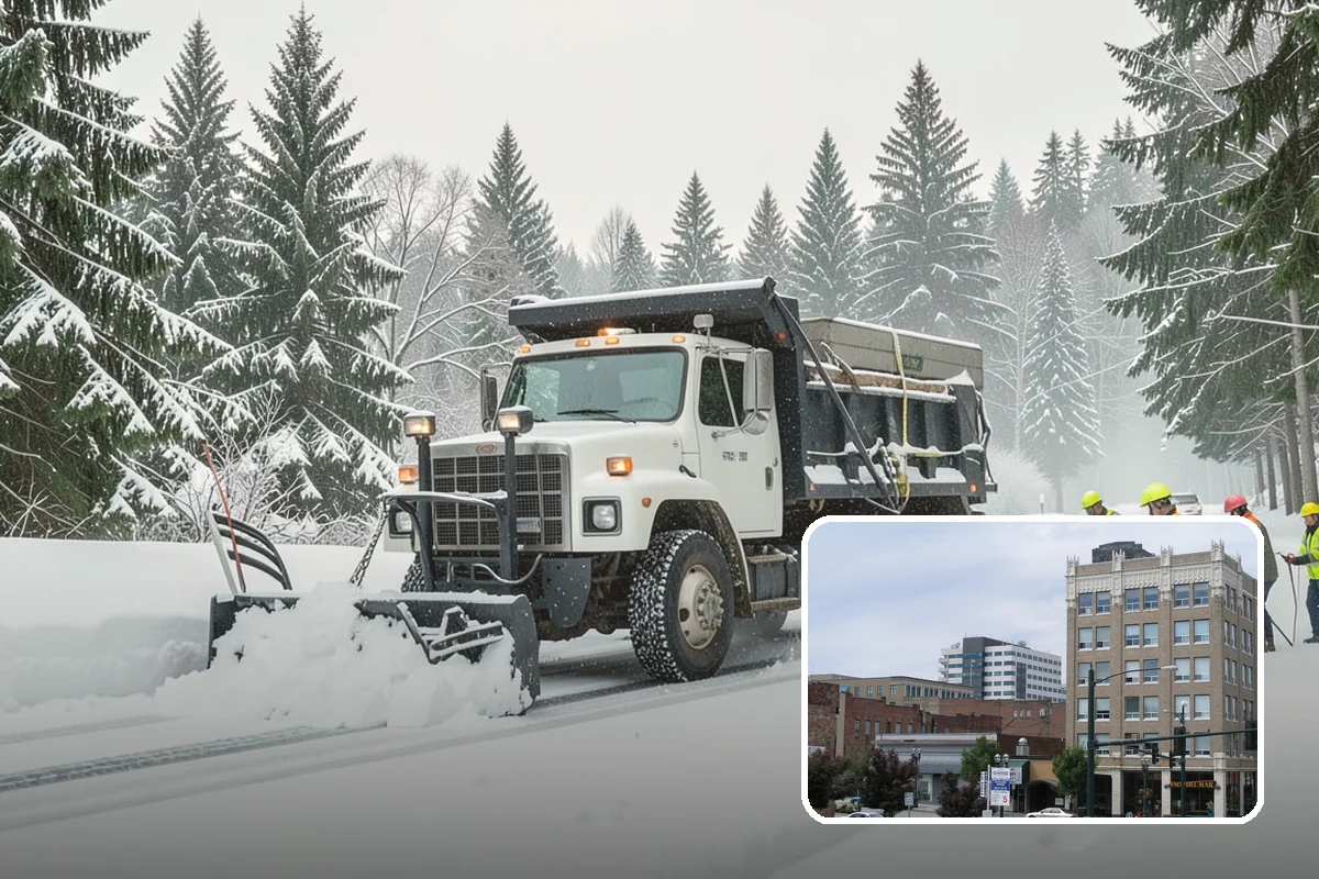 Slush Removal in Everett, Snohomish County, WA - Removal of waterlogged slush before it tracks indoors or refreezes