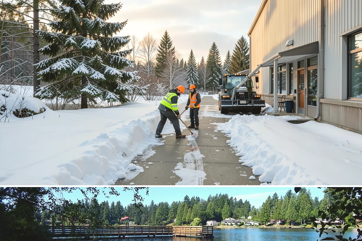 Slush Removal in Federal Way, King County, WA - Slush removal is most frequent from November through February whenever snow falls onto pavement warm enough to partly melt it.