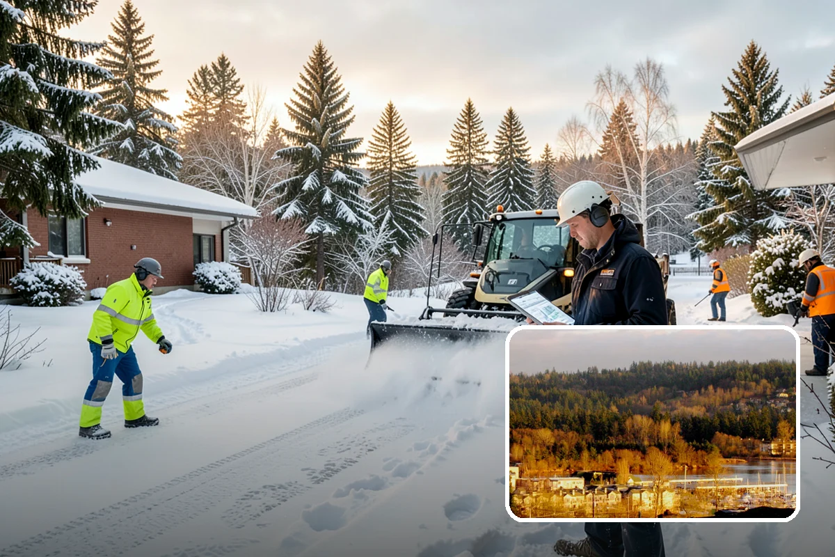 Slush Removal in Kenmore, King County, WA - Removal of waterlogged slush before it tracks indoors or refreezes
