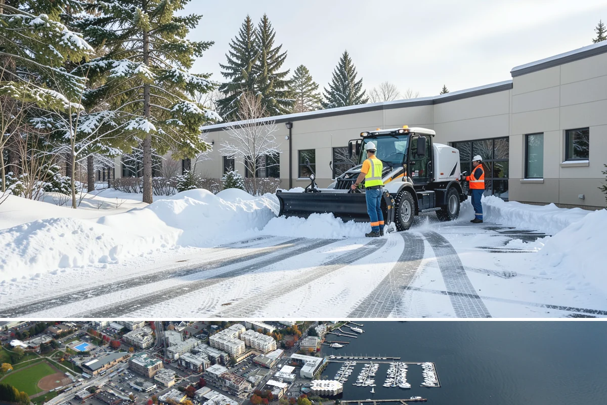 Slush Removal in Kirkland, King County, WA - Slush removal is most frequent from November through February whenever snow falls onto pavement warm enough to partly melt it.