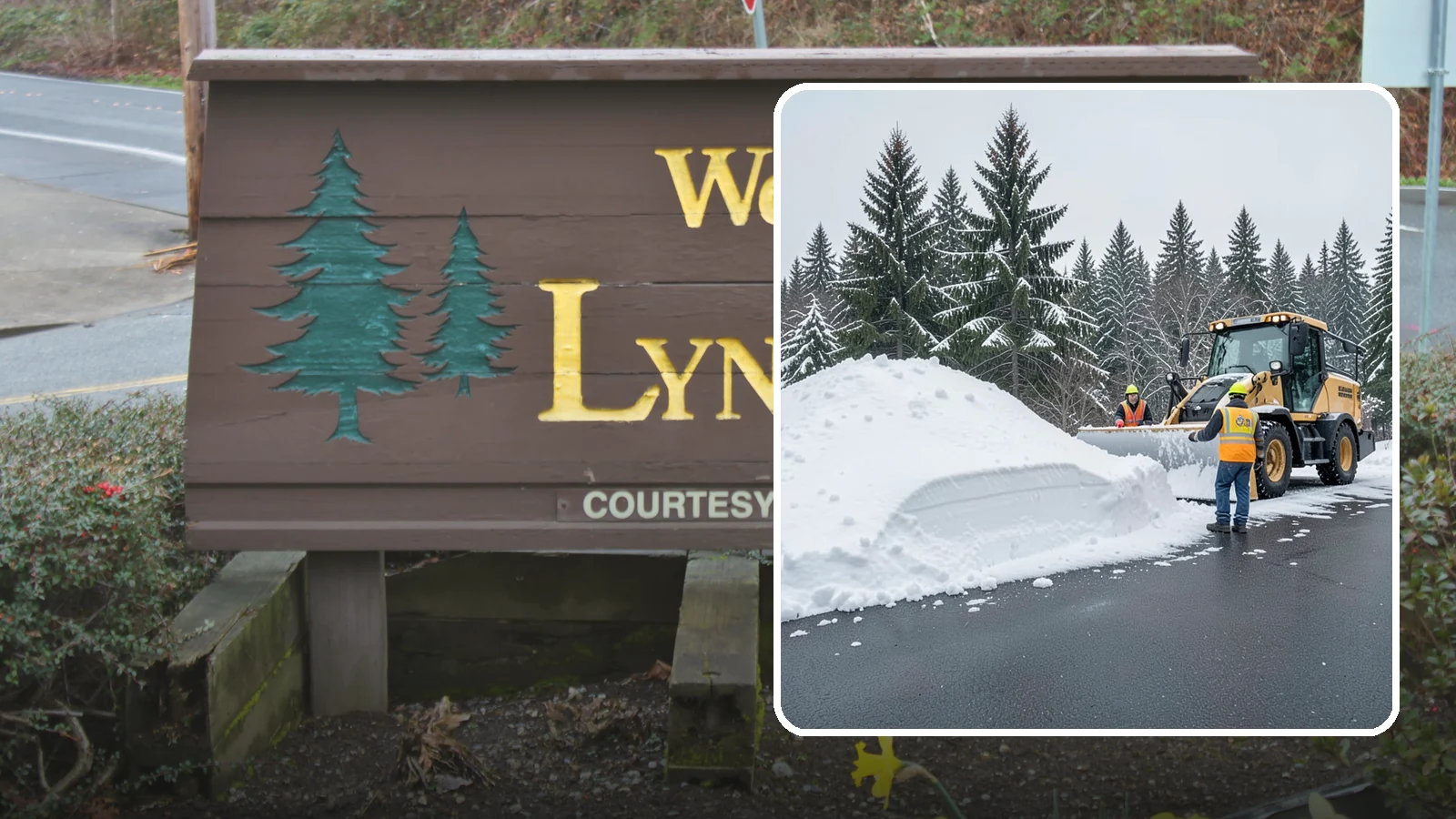 Slush Removal in Lynnwood, Snohomish County, WA - We remove the messy slush that forms when Western Washington snow meets our marginal freezing temperatures.