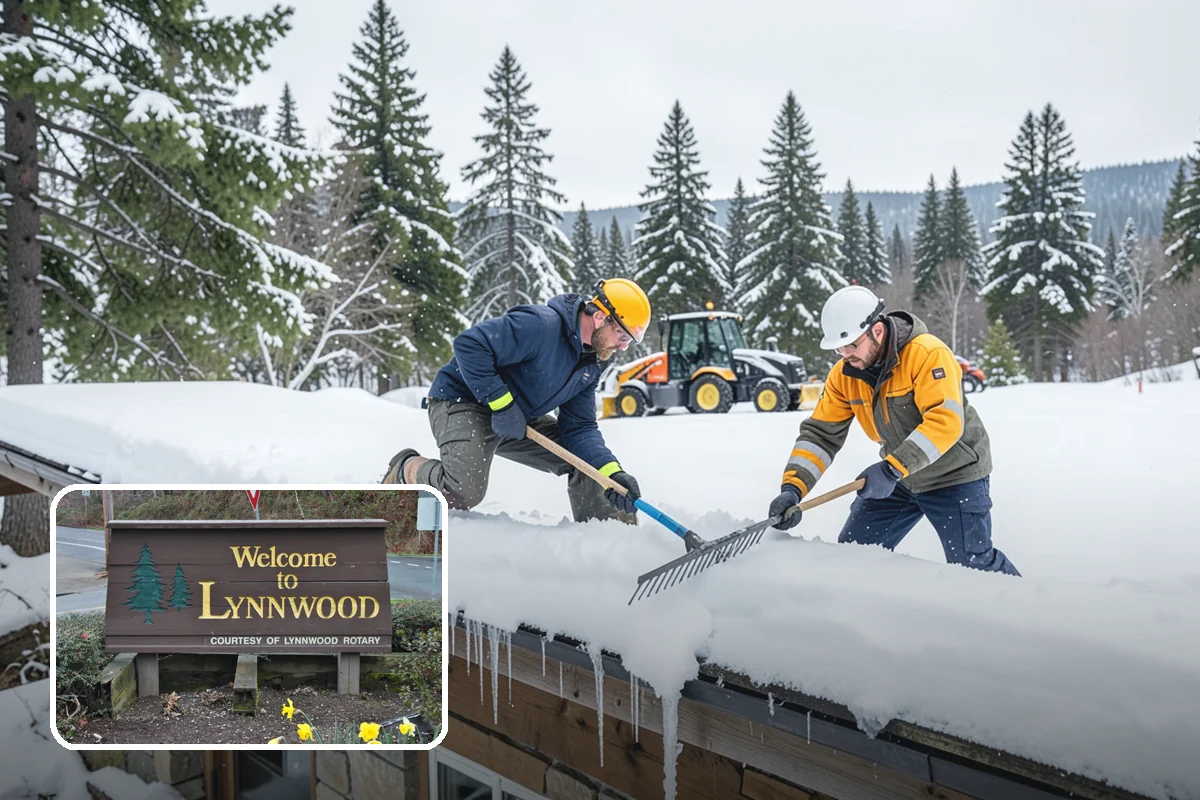 Slush Removal in Lynnwood, Snohomish County, WA - Removal of waterlogged slush before it tracks indoors or refreezes