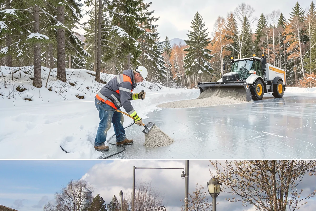 Slush Removal in Marysville, Snohomish County, WA - Slush removal is most frequent from November through February whenever snow falls onto pavement warm enough to partly melt it.