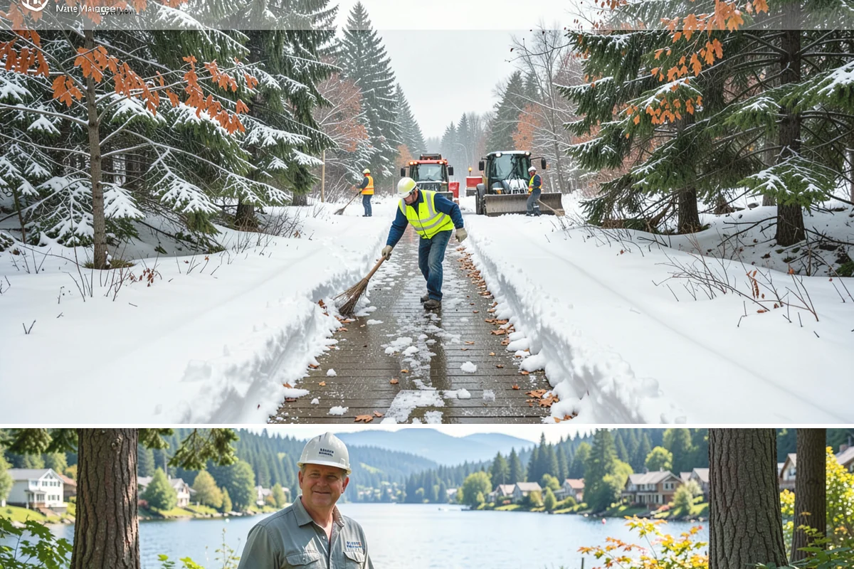 Slush Removal in Milton, King County, WA - Slush removal is most frequent from November through February whenever snow falls onto pavement warm enough to partly melt it.