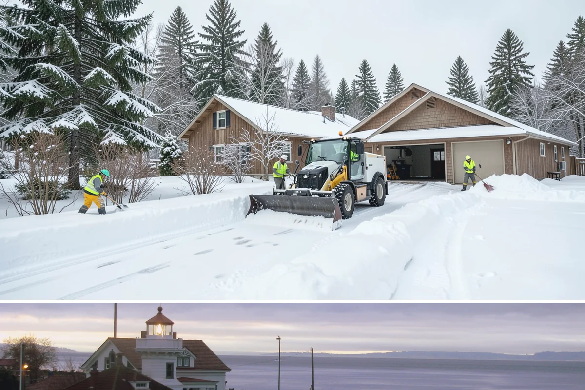 Slush Removal in Mukilteo, Snohomish County, WA - Slush removal is most frequent from November through February whenever snow falls onto pavement warm enough to partly melt it.