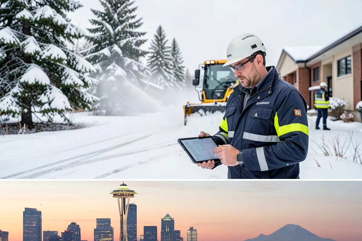 Slush Removal in Seattle, King County, WA - Slush removal is most frequent from November through February whenever snow falls onto pavement warm enough to partly melt it.