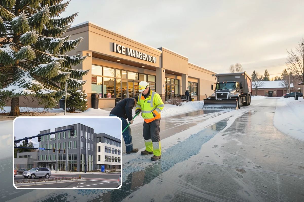 Slush Removal in Shoreline, King County, WA - Removal of waterlogged slush before it tracks indoors or refreezes