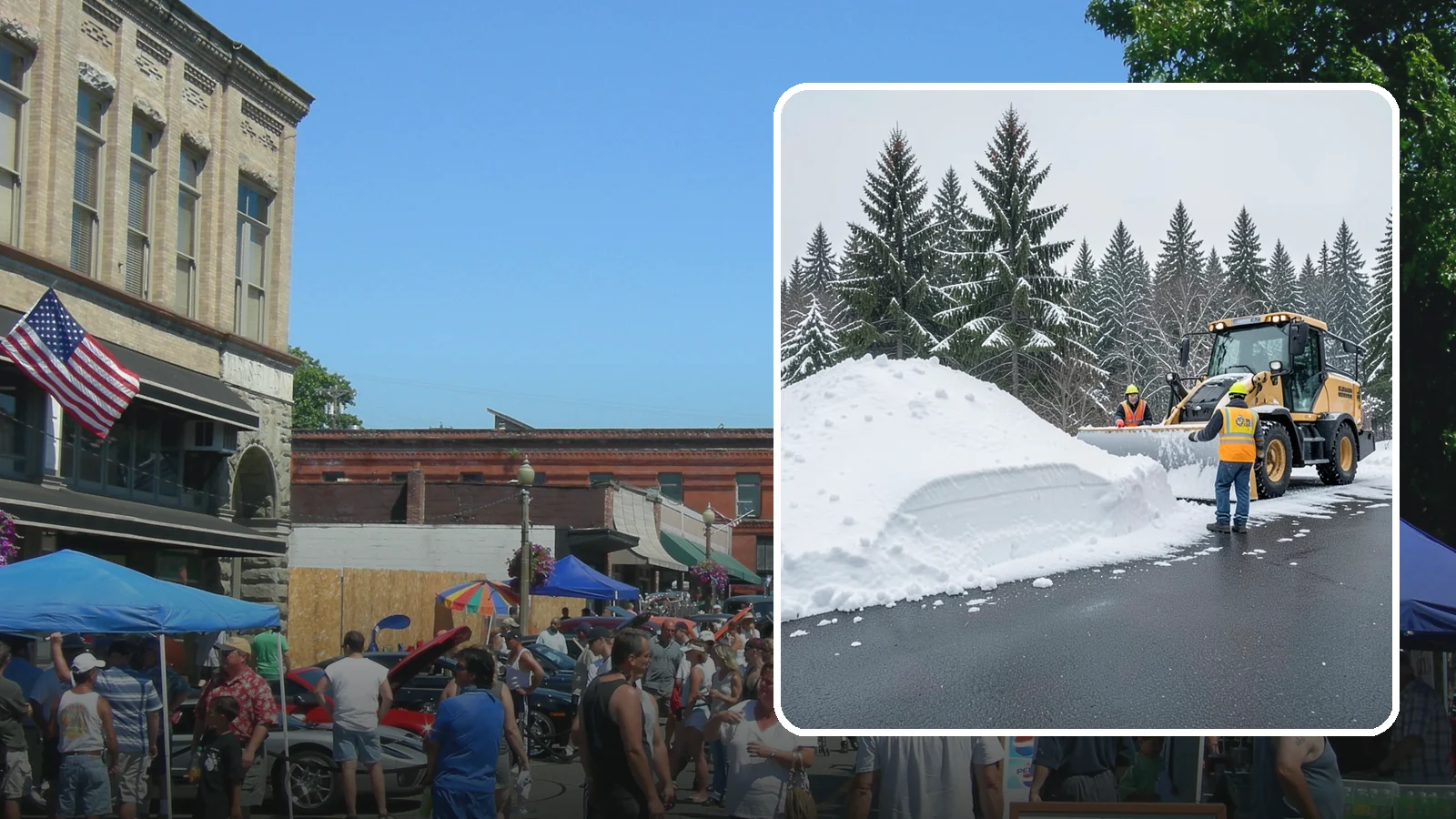 Slush Removal in Snohomish, Snohomish County, WA - We remove the messy slush that forms when Western Washington snow meets our marginal freezing temperatures.