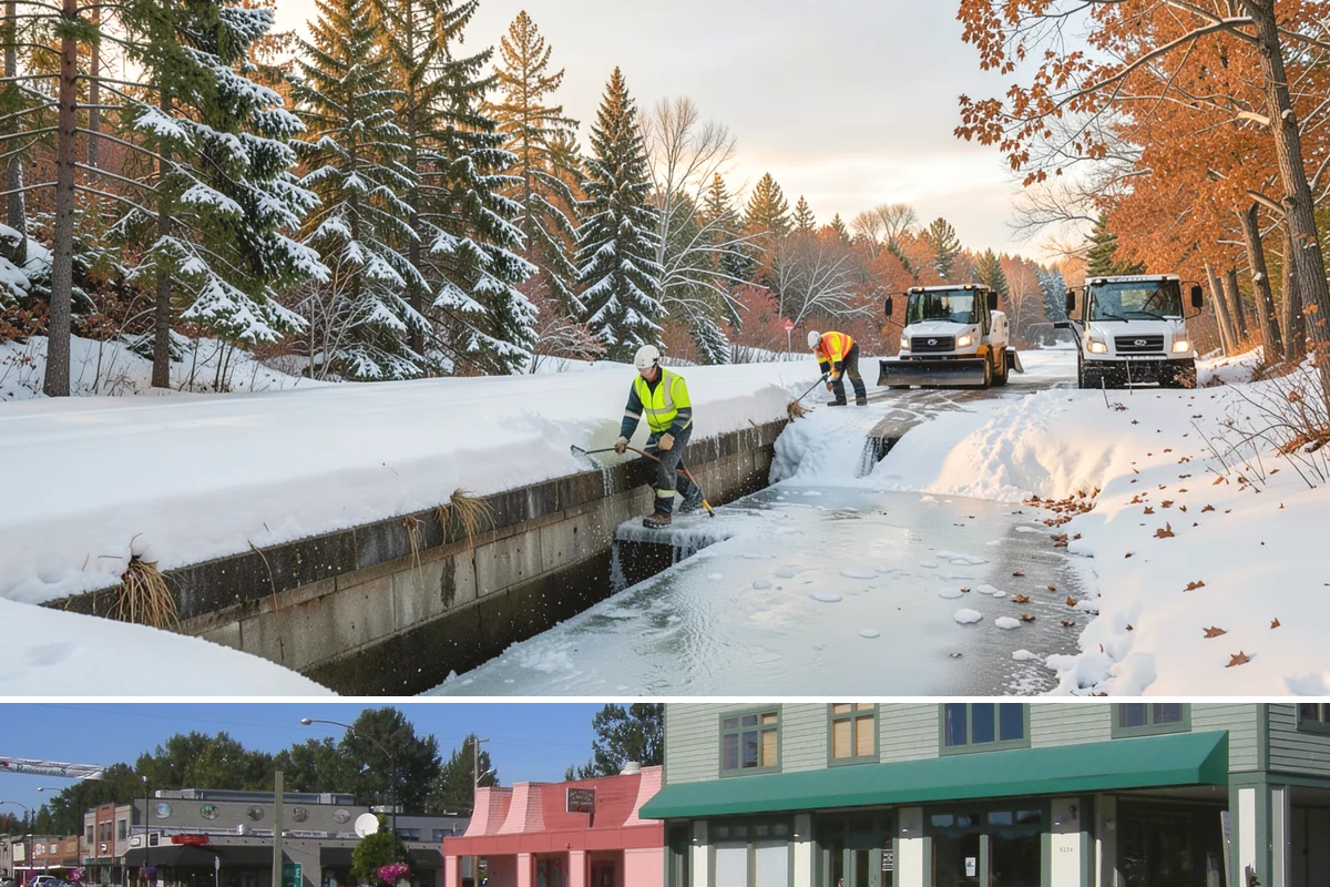 Slush Removal in Snoqualmie, King County, WA - Slush removal is most frequent from November through February whenever snow falls onto pavement warm enough to partly melt it.