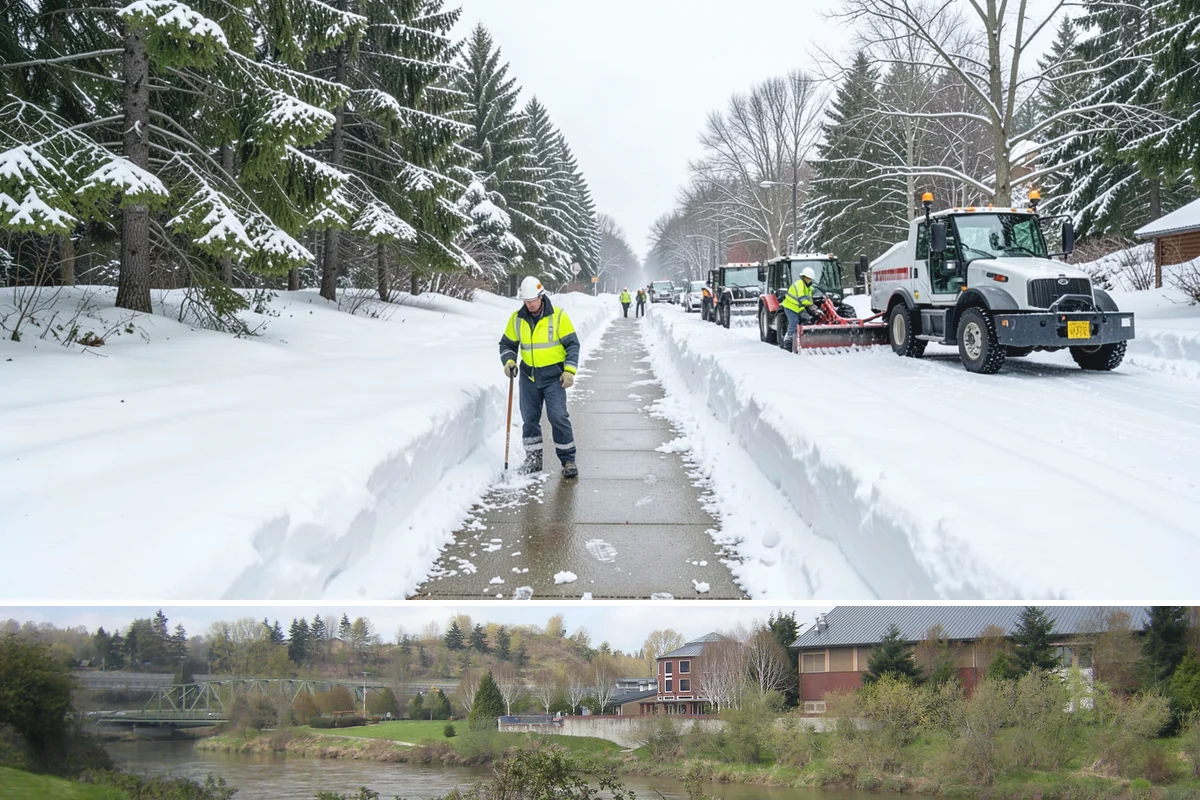 Slush Removal in Tukwila, King County, WA - Slush removal is most frequent from November through February whenever snow falls onto pavement warm enough to partly melt it.
