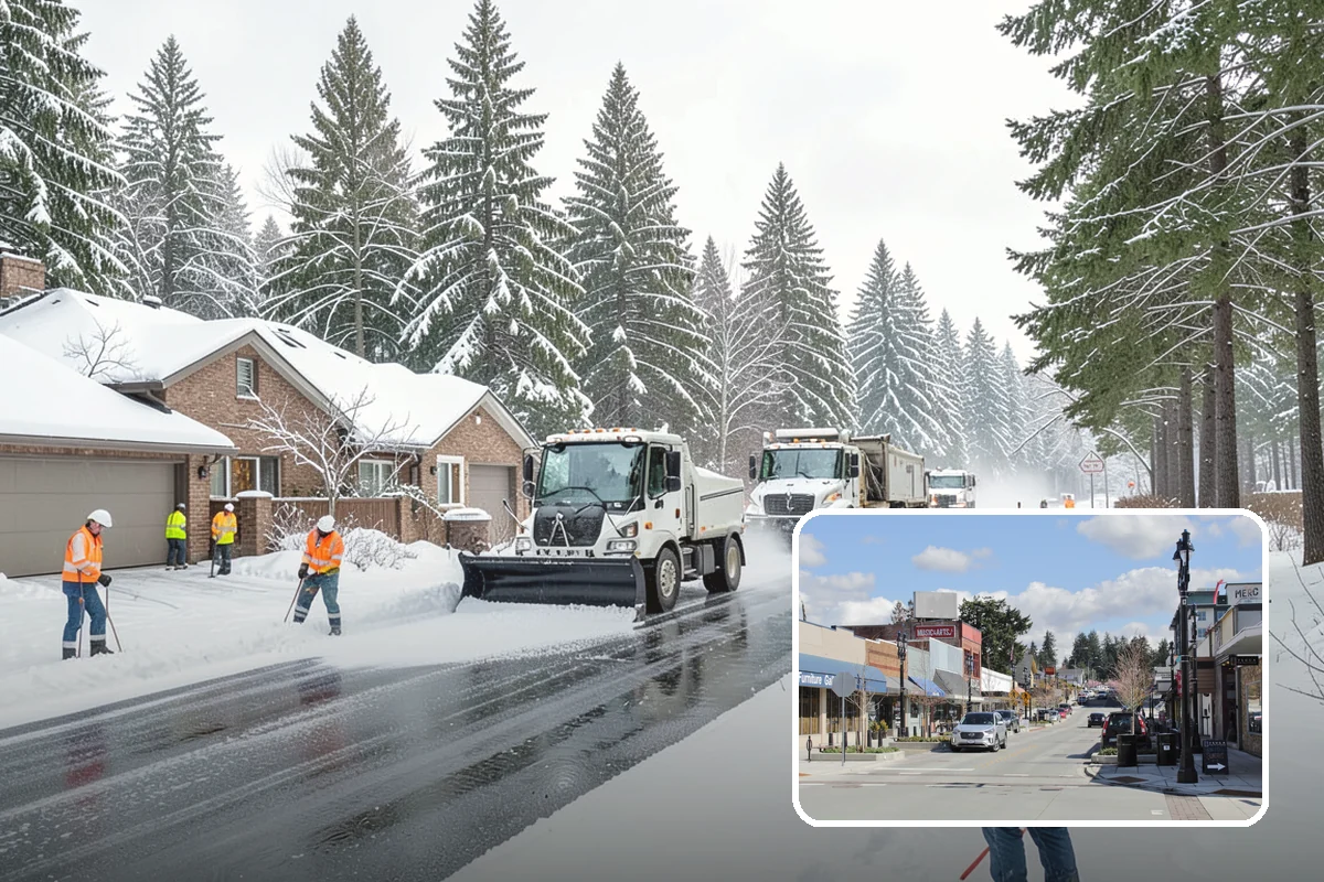 Snow Berm Removal in Bothell, King County, WA - Restores parking and curb access blocked by berms