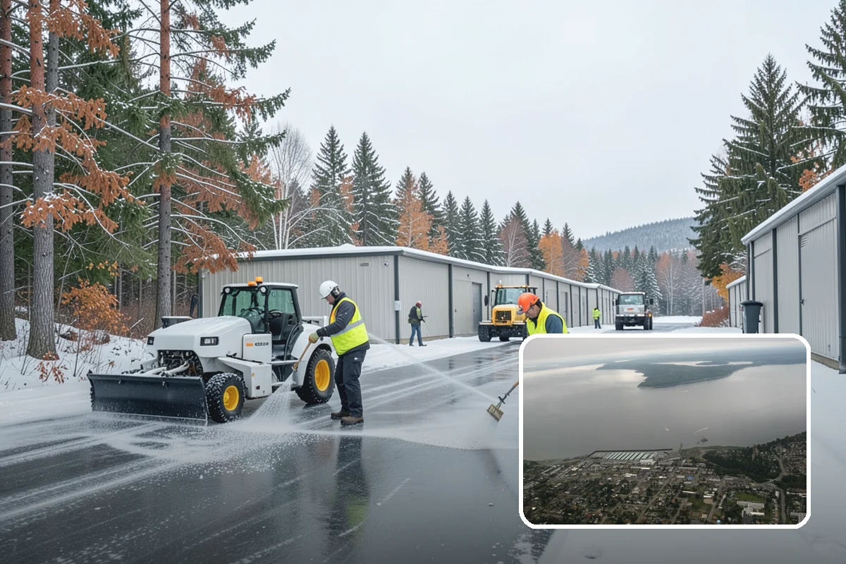 Snow Berm Removal in Des Moines, King County, WA - Restores parking and curb access blocked by berms