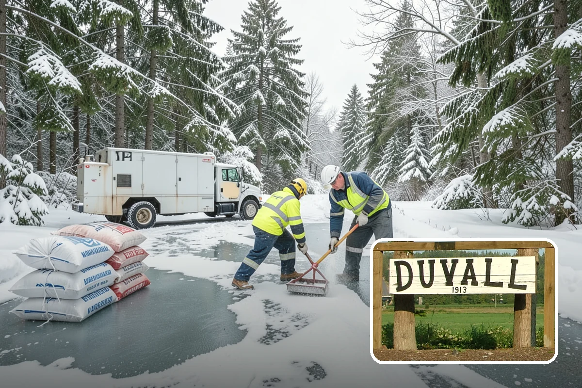 Snow Berm Removal in Duvall, King County, WA - Restores parking and curb access blocked by berms