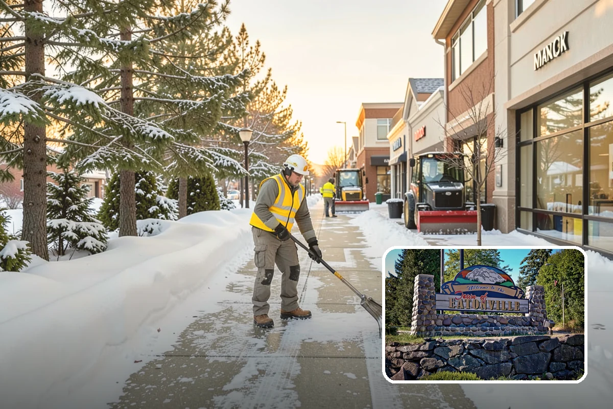 Snow Berm Removal in Eatonville, Pierce County, WA - Restores parking and curb access blocked by berms