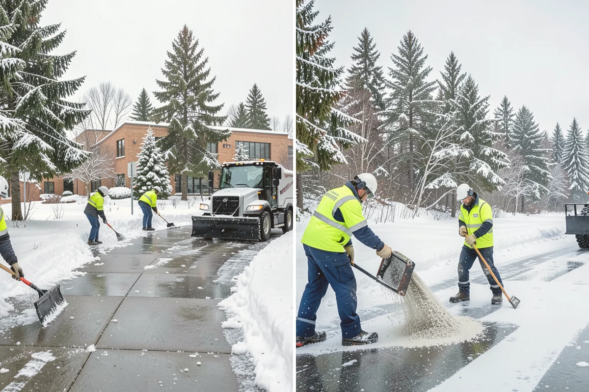 Snow Berm Removal in Eatonville, Pierce County, WA - Identify hardened berms along edges and curbs