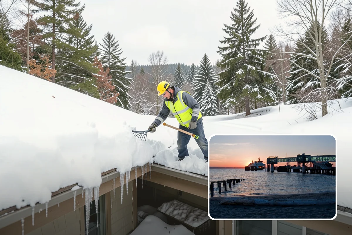Snow Berm Removal in Edmonds, Snohomish County, WA - Restores parking and curb access blocked by berms