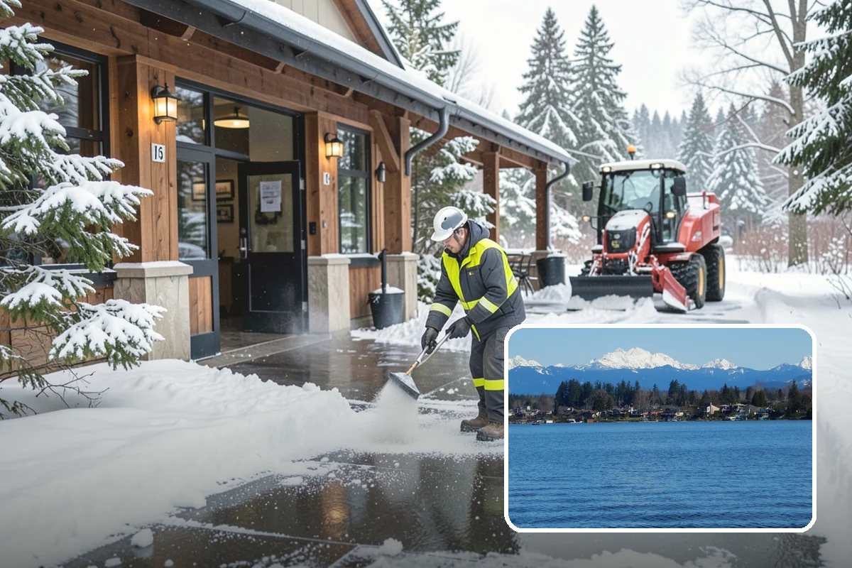 Snow Berm Removal in Lake Stevens, Snohomish County, WA - Restores parking and curb access blocked by berms