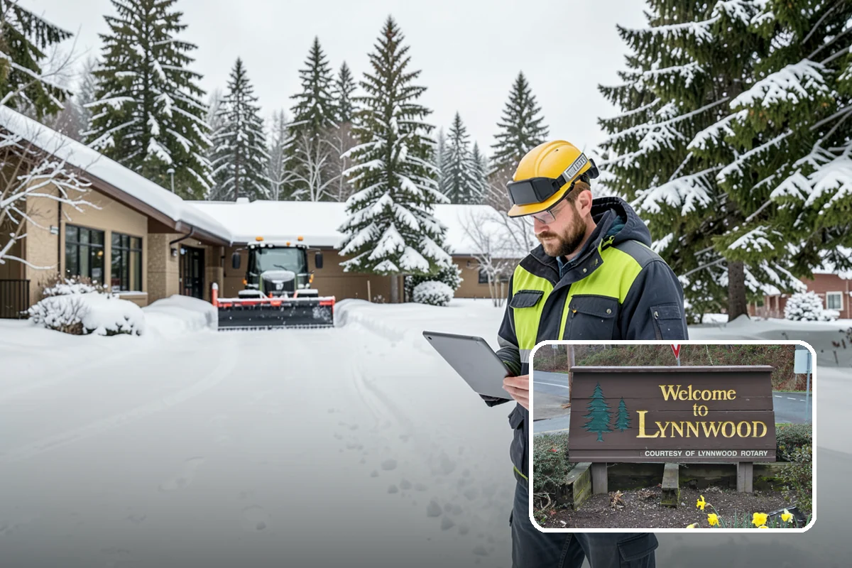 Snow Berm Removal in Lynnwood, Snohomish County, WA - Restores parking and curb access blocked by berms