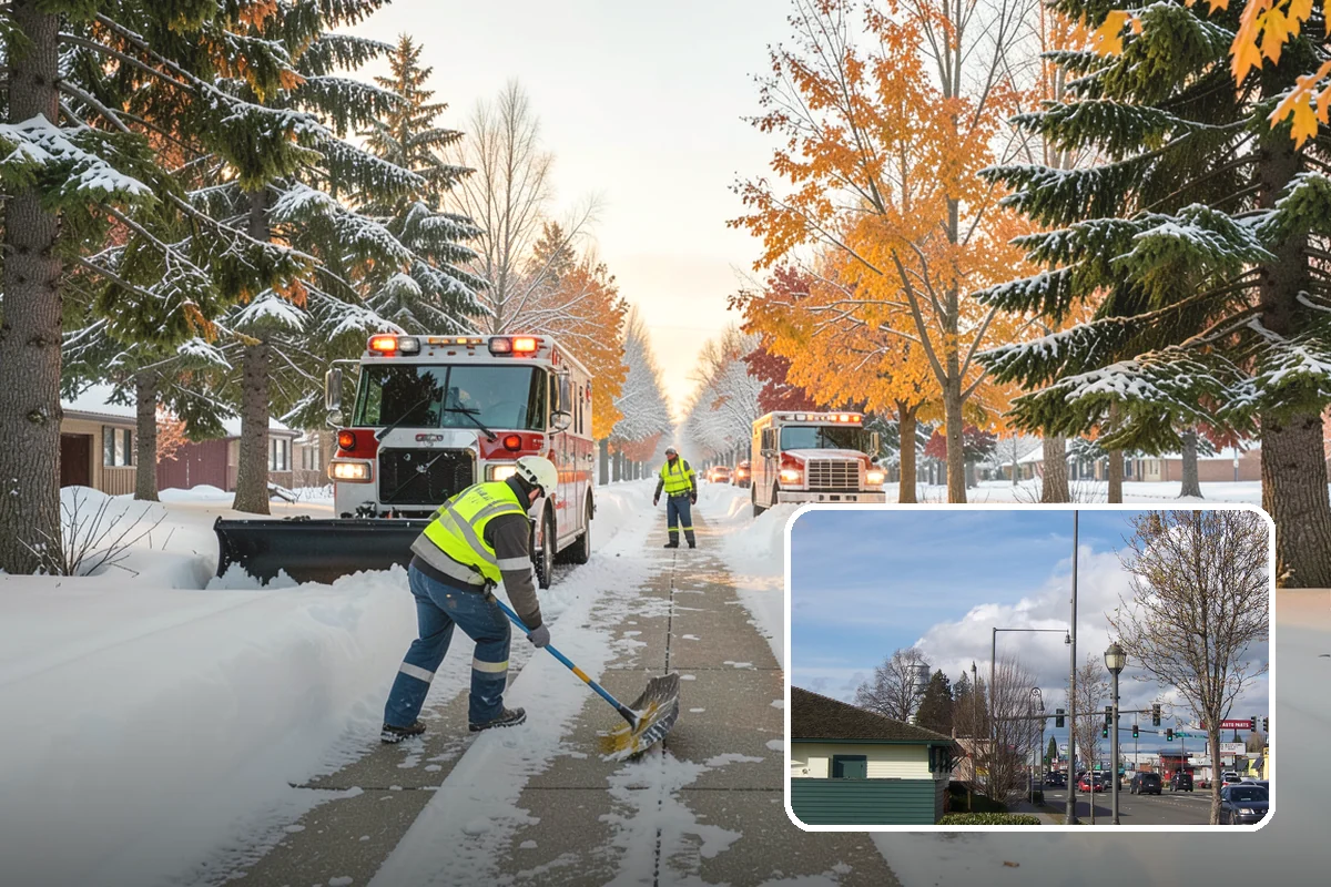 Snow Berm Removal in Marysville, Snohomish County, WA - Restores parking and curb access blocked by berms