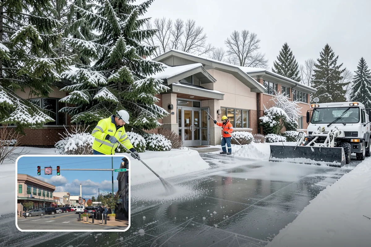 Snow Berm Removal in Monroe, Snohomish County, WA - Restores parking and curb access blocked by berms