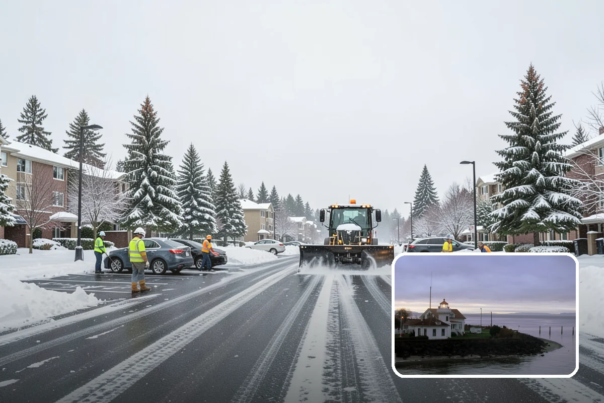 Snow Berm Removal in Mukilteo, Snohomish County, WA - Restores parking and curb access blocked by berms