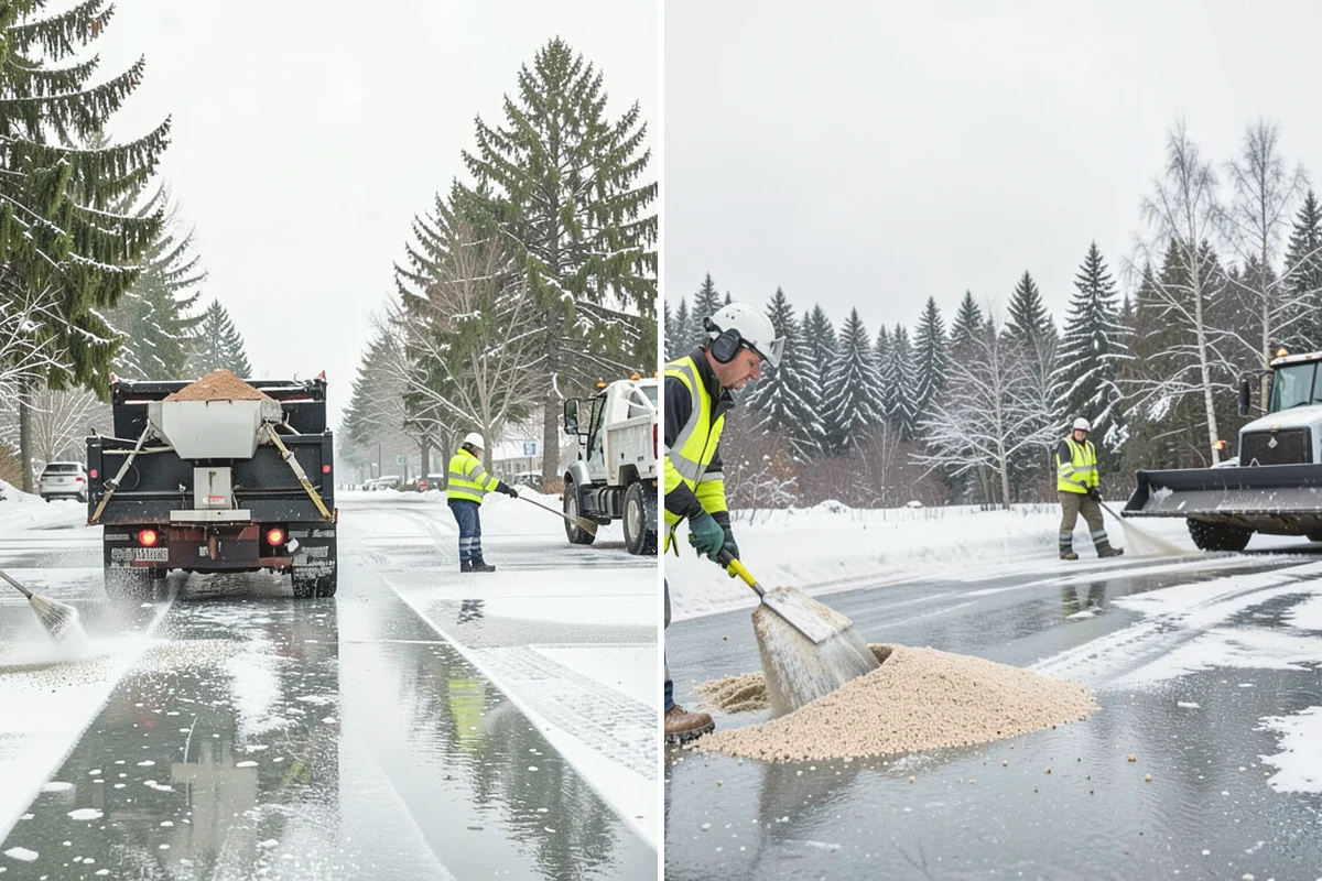 Snow Berm Removal in Mukilteo, Snohomish County, WA - Identify hardened berms along edges and curbs