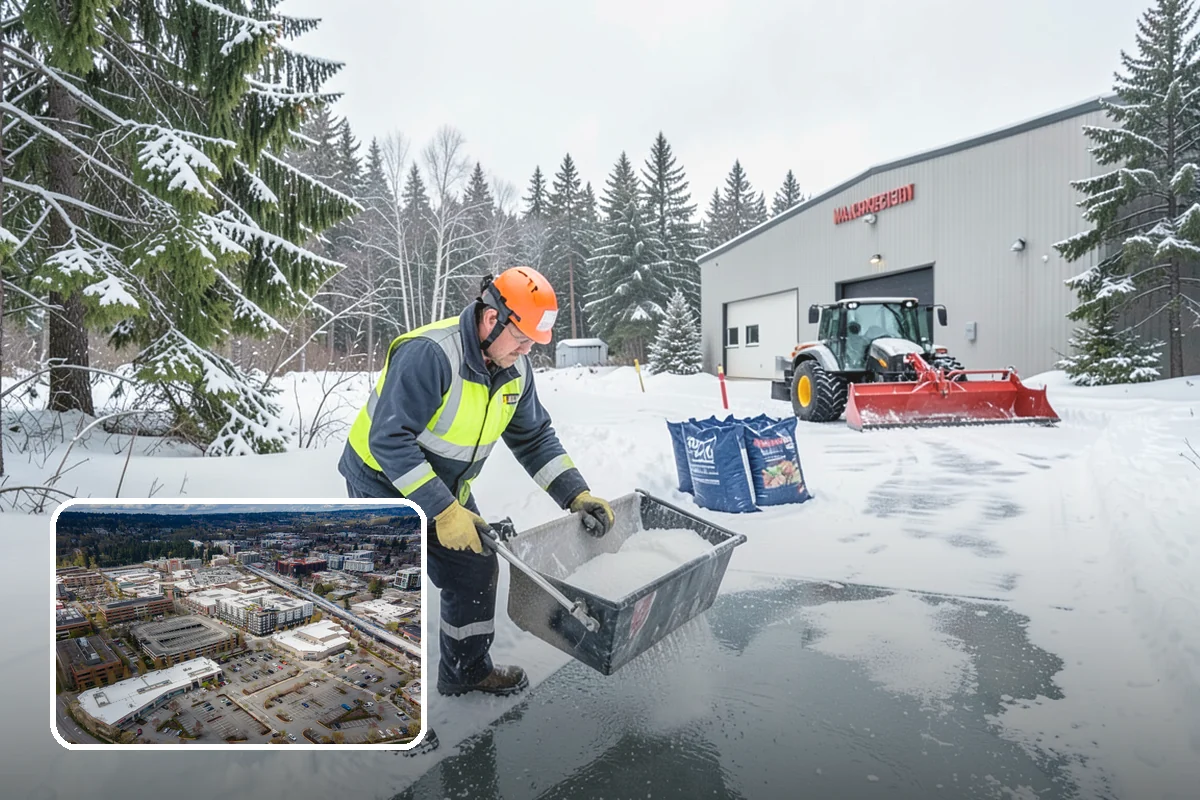 Snow Berm Removal in Redmond, King County, WA - Restores parking and curb access blocked by berms