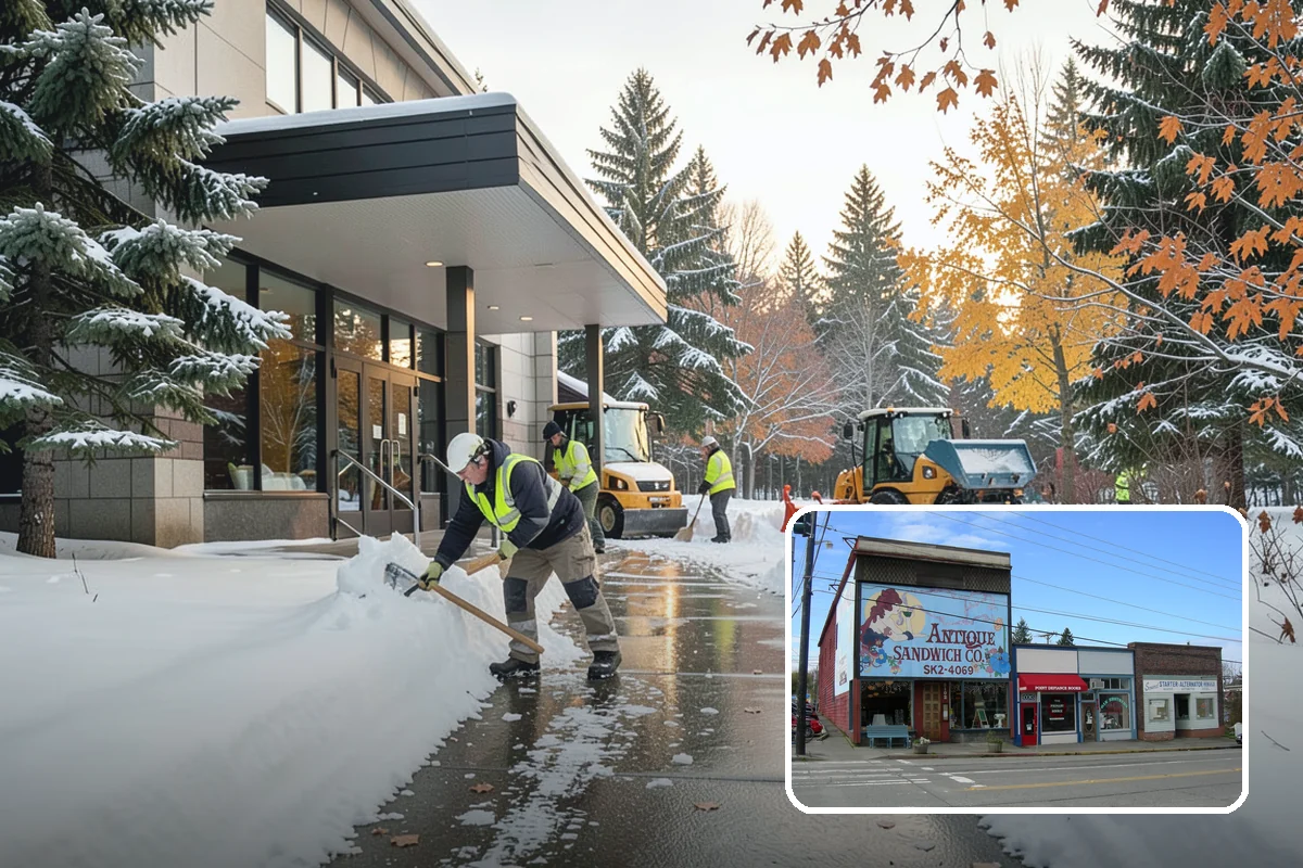 Snow Berm Removal in Ruston, Pierce County, WA - Restores parking and curb access blocked by berms