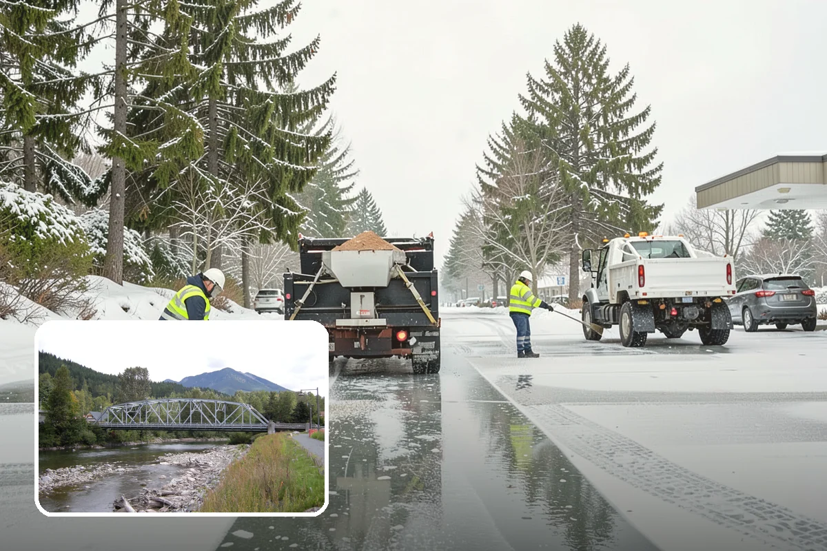 Snow Berm Removal in Skykomish, King County, WA - Restores parking and curb access blocked by berms