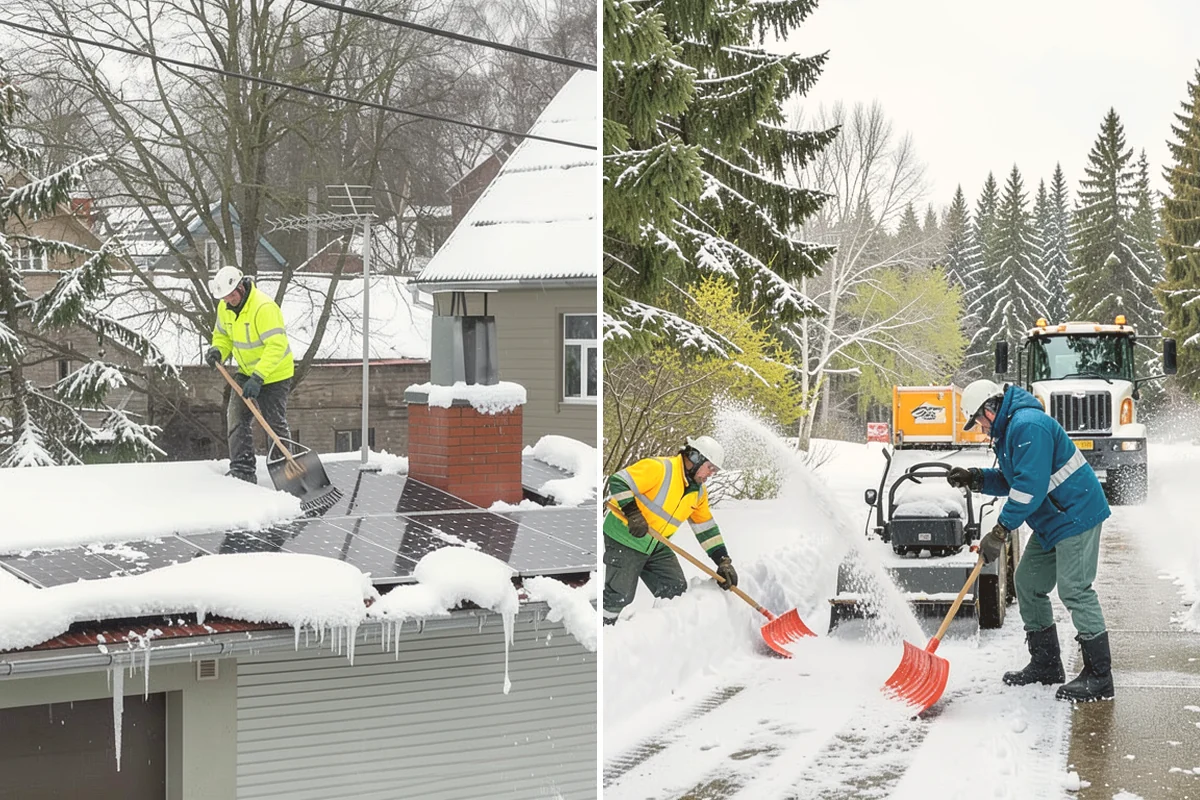 Snow Berm Removal in Snohomish, Snohomish County, WA - Identify hardened berms along edges and curbs