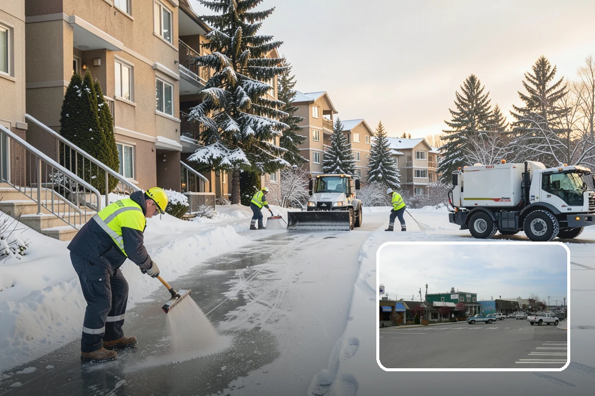 Snow Berm Removal in Stanwood, Snohomish County, WA - Restores parking and curb access blocked by berms