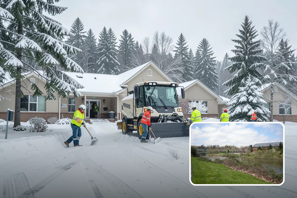 Snow Berm Removal in Tukwila, King County, WA - Restores parking and curb access blocked by berms