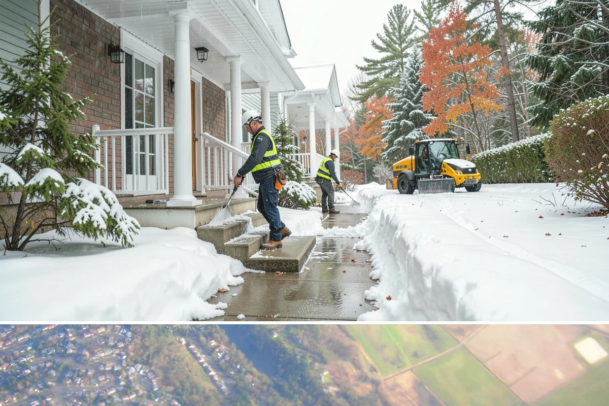 Snow Blower Service in Algona, King County, WA - Blower service runs throughout the snow season, with heaviest use from December through February.