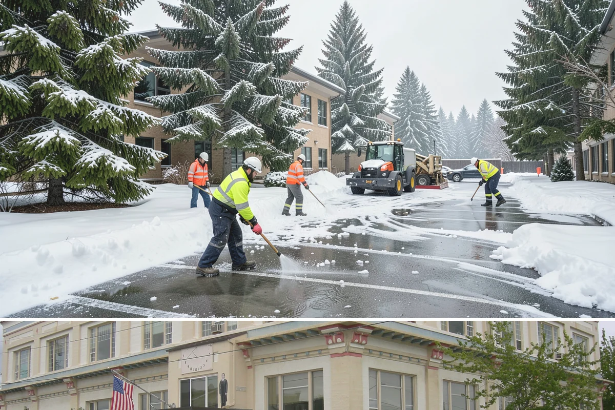 Snow Blower Service in Anacortes, Skagit County, WA - Blower service runs throughout the snow season, with heaviest use from December through February.