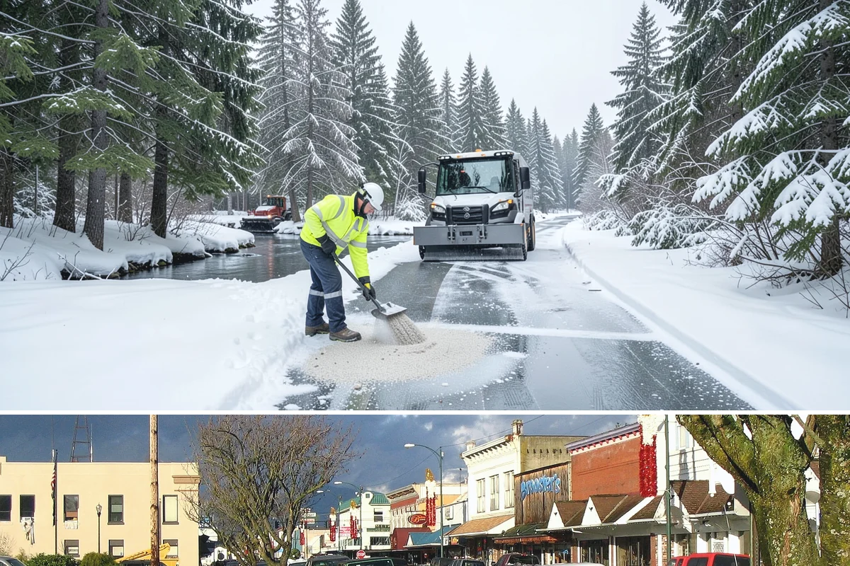 Snow Blower Service in Arlington, Snohomish County, WA - Blower service runs throughout the snow season, with heaviest use from December through February.