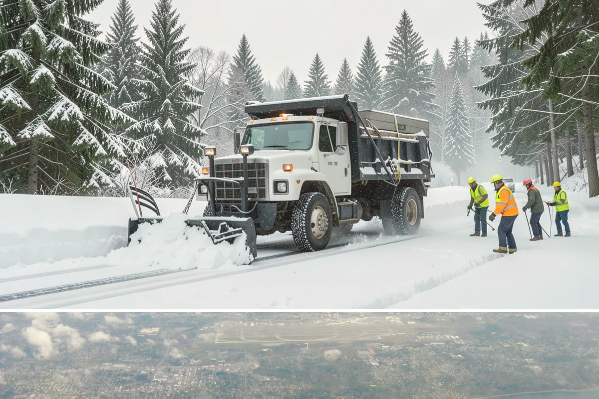 Snow Blower Service in Burien, King County, WA - Blower service runs throughout the snow season, with heaviest use from December through February.