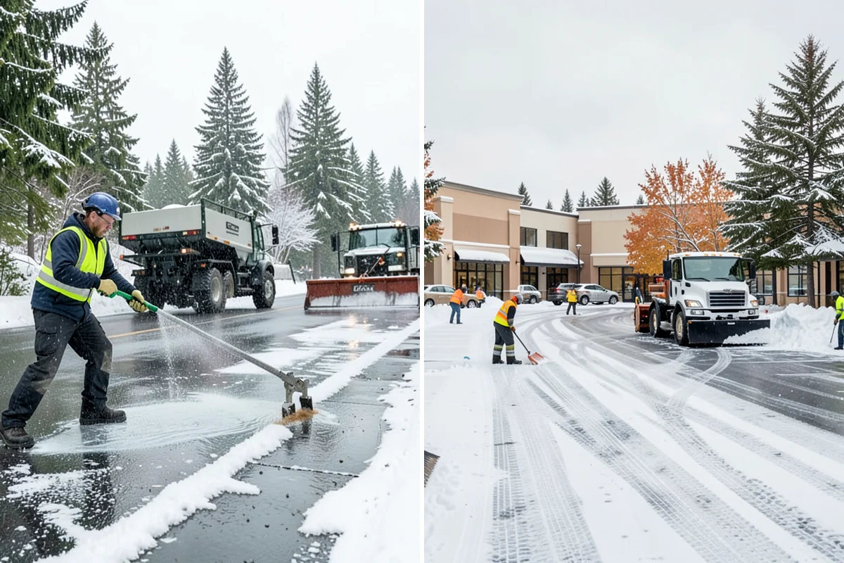 Snow Blower Service in Clyde Hill, King County, WA - Identify surfaces best suited to blowing