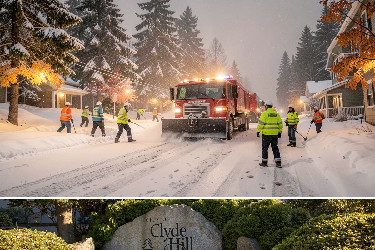 Snow Blower Service in Clyde Hill, King County, WA - Blower service runs throughout the snow season, with heaviest use from December through February.
