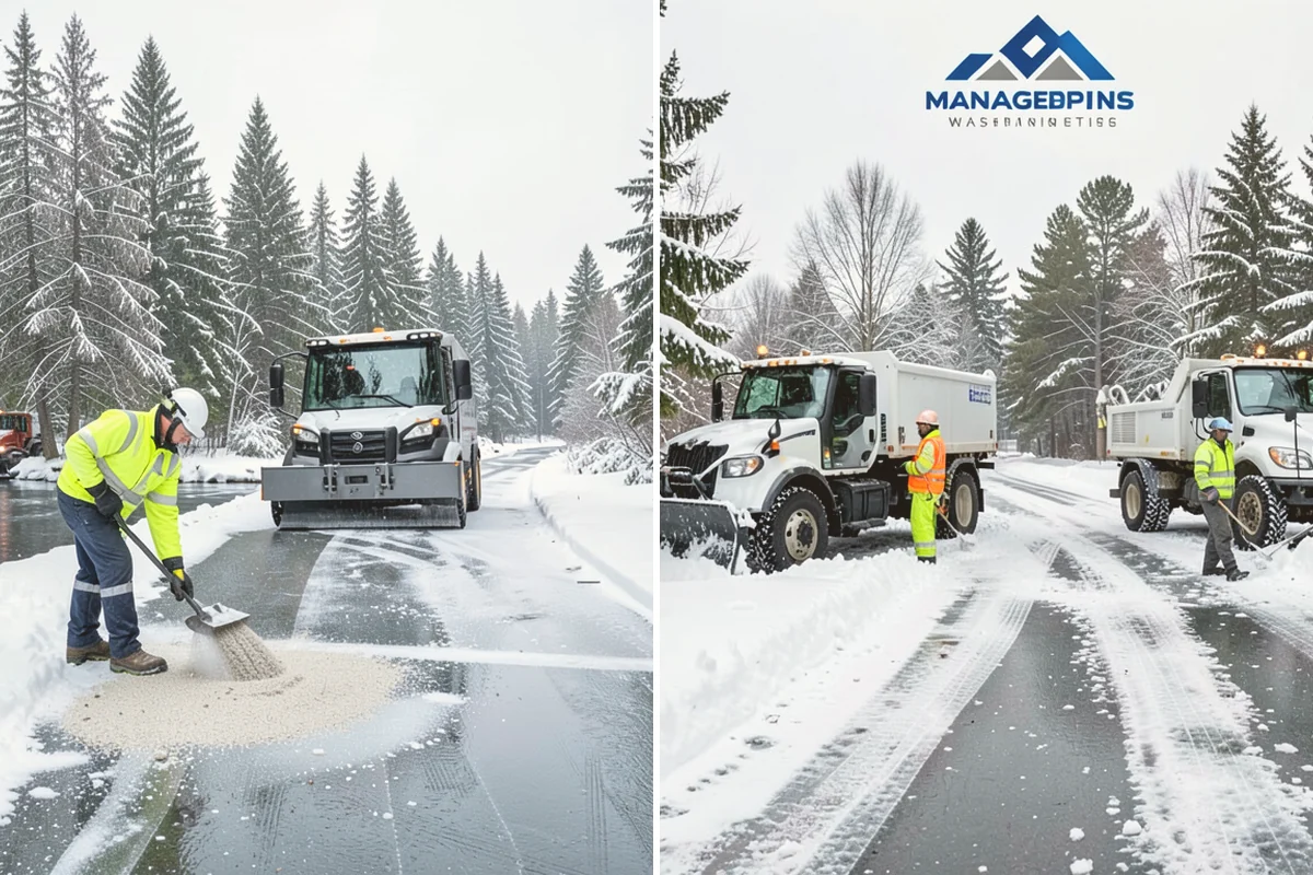 Snow Blower Service in Edmonds, Snohomish County, WA - Identify surfaces best suited to blowing