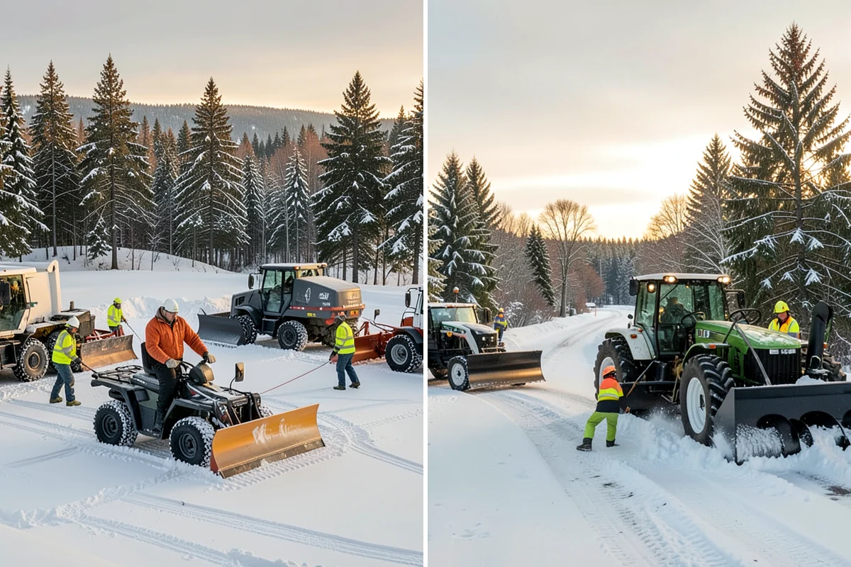 Snow Blower Service in Everett, Snohomish County, WA - Identify surfaces best suited to blowing